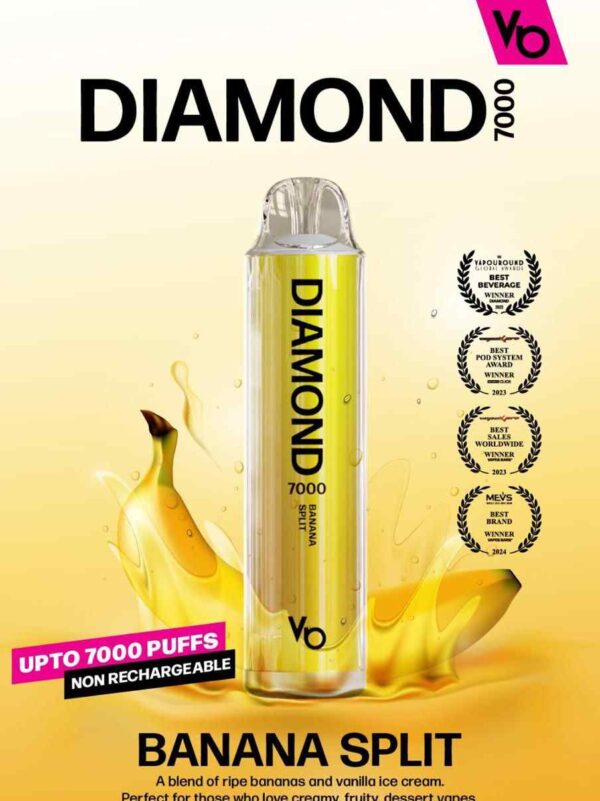 Vapes Bars Diamond 7000 Puffs Disposable Vape in UAE - Image 4