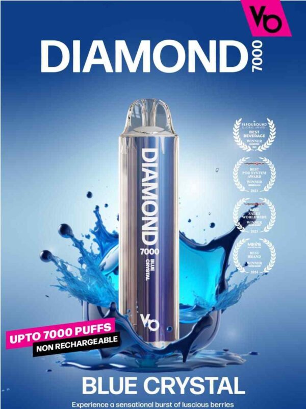 Vapes Bars Diamond 7000 Puffs Disposable Vape in UAE - Image 5
