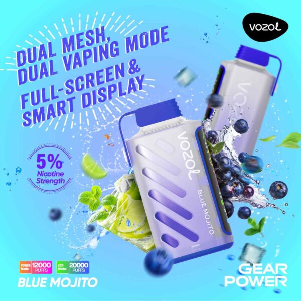 VOZOL Gear Power 20000 Puffs Disposable Vape in Dubai UAE - Image 14