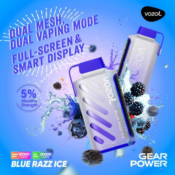 VOZOL Gear Power 20000 Puffs Disposable Vape in Dubai UAE - Image 13