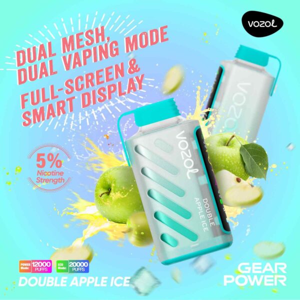 VOZOL Gear Power 20000 Puffs Disposable Vape in Dubai UAE - Image 11