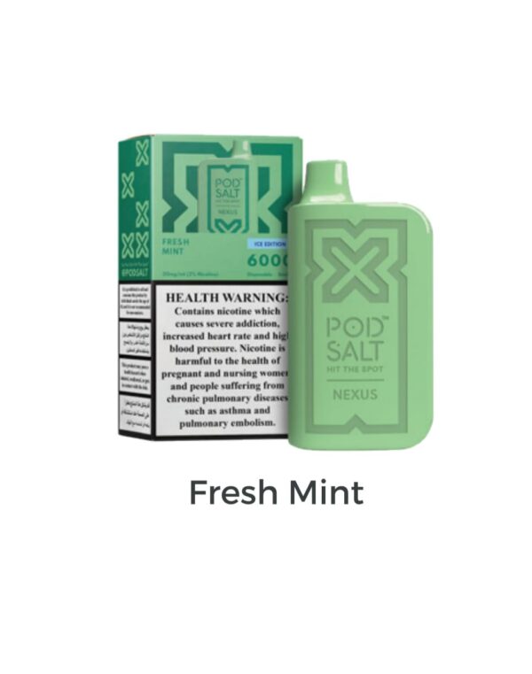 PodSalt Nexus 6000 Puffs Disposable Vape in Dubai UAE - Image 13