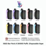 ISGO Bar Paris X 30000 Puffs