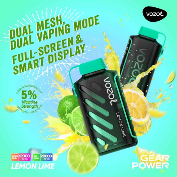 VOZOL Gear Power 20000 Puffs Disposable Vape in Dubai UAE - Image 7
