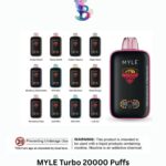 MYLE Turbo 20000 Puffs