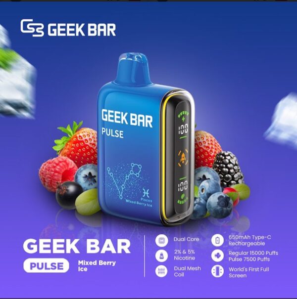 GEEK Bar Pulse 15000 Puffs Disposable Vape in Dubai UAE - Image 7