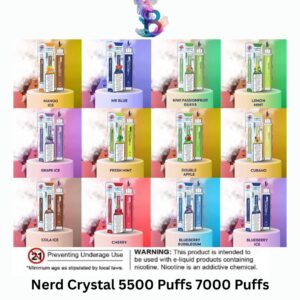 Nerd Crystal 5500 Puffs