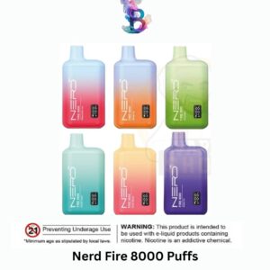 Nerd Fire 8000 Puffs