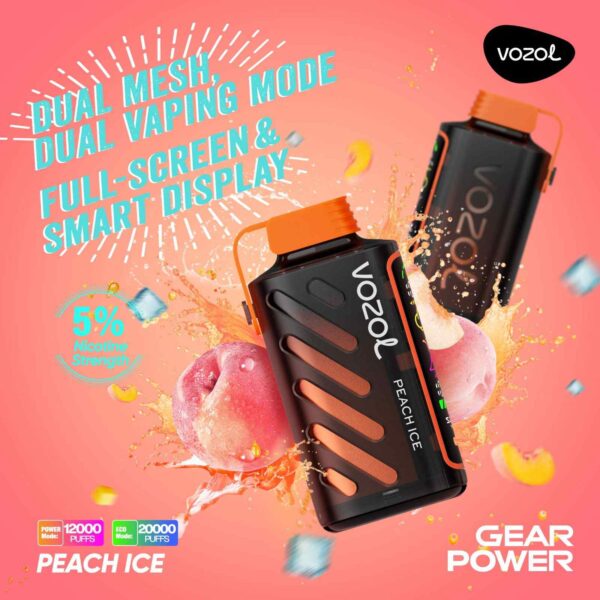 VOZOL Gear Power 20000 Puffs Disposable Vape in Dubai UAE - Image 2
