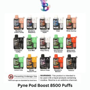Pyne Pod Boost 8500 Puffs Disposable Vape