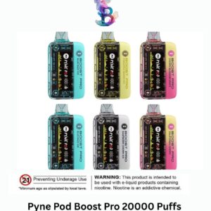 Pyne Pod Boost Pro 20000 Puffs Disposable