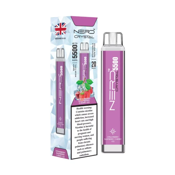 Nerd Crystal 5500 Puffs Disposable Vape in Dubai UAE - Image 4