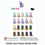 VOZOL Gear Power 20000 Puffs Disposable Vape