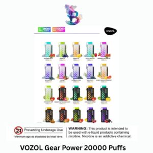VOZOL Gear Power 20000 Puffs Disposable Vape