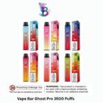 Vape Bar Ghost Pro 3500 Puffs Disposable Vape