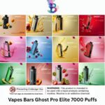 Vapes Bars Ghost Pro Elite 7000 Puffs