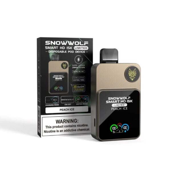SnowWolf Smart HD 15000 Puffs Disposable Vape in UAE - Image 3