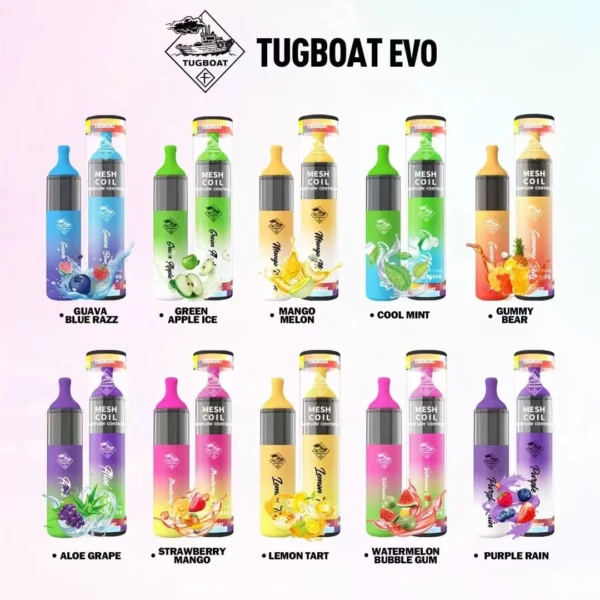 Tugboat Evo 4500 Puffs Disposable Vape