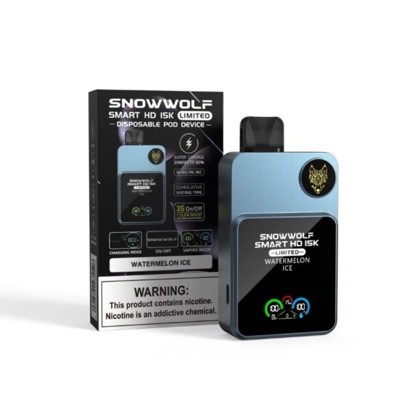 SnowWolf Smart HD 15000 Puffs Disposable Vape in UAE - Image 2