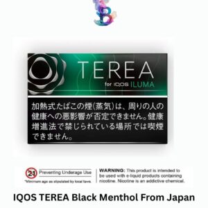 IQOS TEREA Black Menthol From Japan