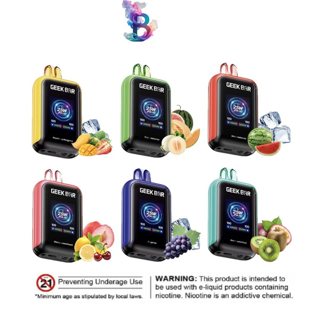 Geek Bar Watt 23000 Puffs Disposable Vape Dubai UAE Geek Bar Watt 23000 Puffs Disposable Vape in Dubai UAE - Image 1