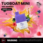 Tugboat Mini 2000 Puffs 2% Nicotine Disposable Vape in UAE - Image 10