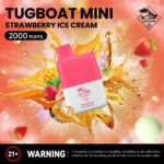 Tugboat Mini 2000 Puffs 2% Nicotine Disposable Vape in UAE - Image 2