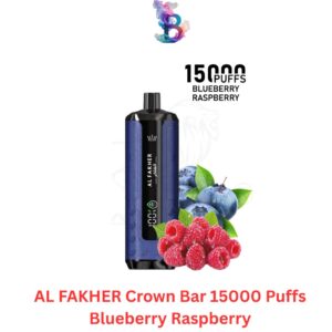 AL FAKHER Crown Bar 15000 Puffs Blueberry Raspberry
