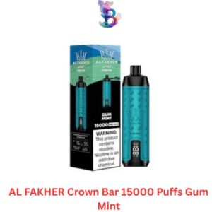 AL FAKHER Crown Bar 15000 Puffs Gum Mint