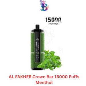 AL FAKHER Crown Bar 15000 Puffs Menthol