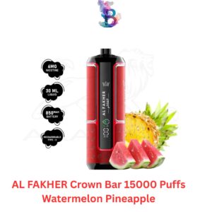 AL FAKHER Crown Bar 15000 Puffs Watermelon Pineapple