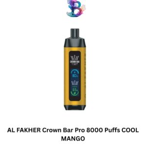 AL FAKHER Crown Bar Pro 8000 Puffs COOL MANGO