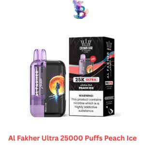 Al Fakher Ultra 25000 Puffs Peach Ice Vape