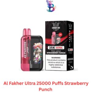 Al Fakher Ultra 25000 Puffs Strawberry Punch